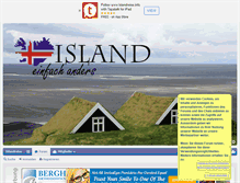 Tablet Screenshot of islandreise.info